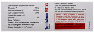 Telmistrum Mt 25 Tablet 15